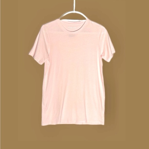 NWT Everlane 100% Supima Cotton Pink Short-Sleeved Crewneck T-Shirt, XS and M - Picture 4 of 13